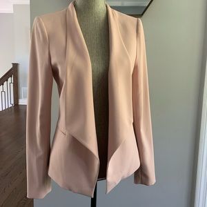 Alice +olivia Employed Open Front Blazer